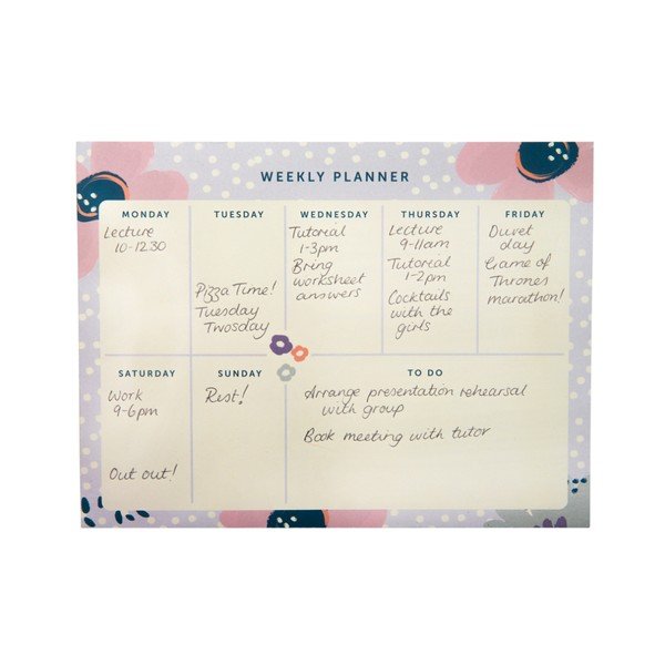 Tedenski planer Busy B Planner Lepo/Floral, 60 listov-image-4