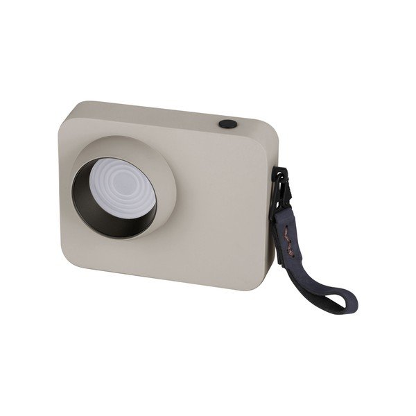 Bež kovinska LED zatemnitvena namizna svetilka (višina 11 cm) Kedros – Nova Luce
