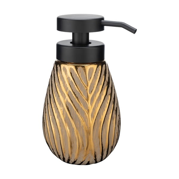 Keramičen dozirnik za milo v zlati barvi 330 ml Idro – Wenko-image-1