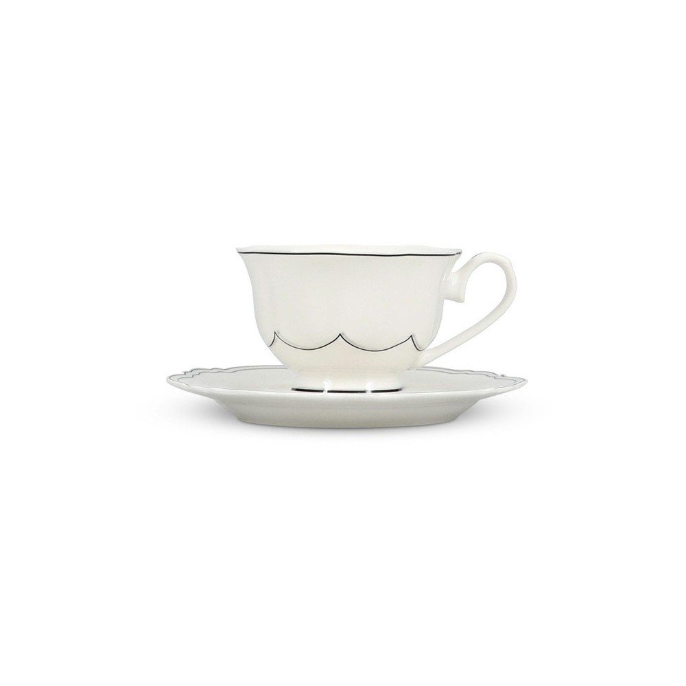 Bele skodelice v kompletu 2 ks iz porcelana new bone china 190 ml Odette
