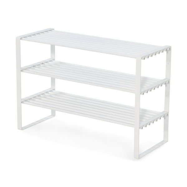 Bela kovinska omarica za čevlje 70x49x29 cm Rex – Spinder Design