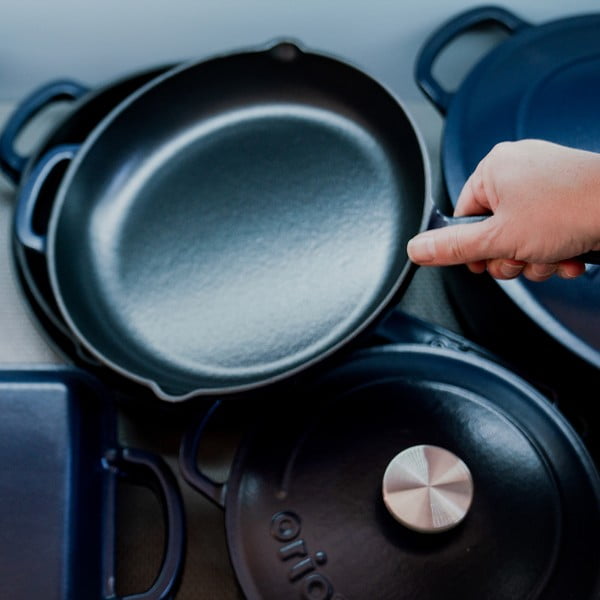 Litoželezna ponev ø 24 cm LITINA SMALT – Orion-image-2