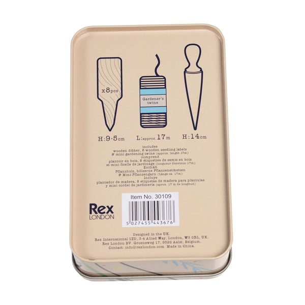 Oznake za rastline 10 ks Your Garden – Rex London-image-4