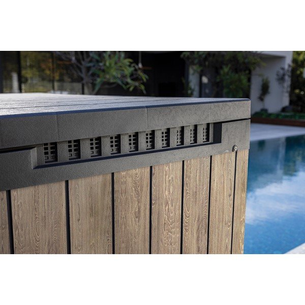 Rjava plastična vrtna škatla za shranjevanje Deco – Keter-image-4