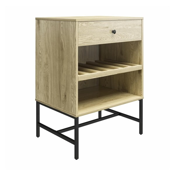 Omara za vino v borovem dekorju za 6 steklenic, 60x83 cm Tamlin - Queer Eye -image-1