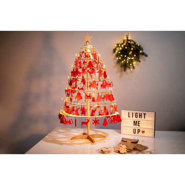 Leseno okrasno božično drevo Spira Small, višina 85 cm-image-3