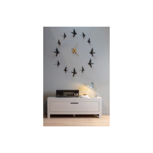 Svetlo siva TV omarica iz masivnega bora 120x45x40 cm Bonk – WOOOD-image-3