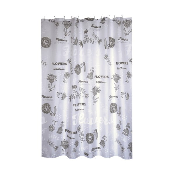 Zavesa za tuš 180x200 cm Flowers – MSV
