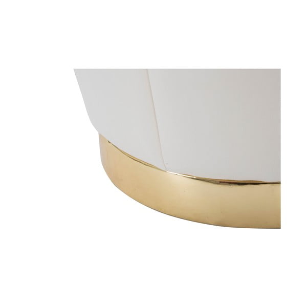 Kremno bel žameten tabure Paris – Mauro Ferretti-image-3