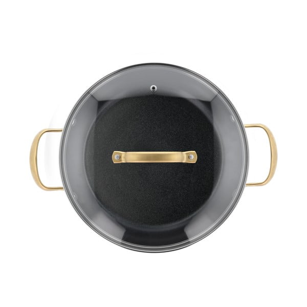 Aluminijast lonec z neprijemljivo površino za indukcijsko ploščo s pokrovko 2,6 l – Holm-image-2