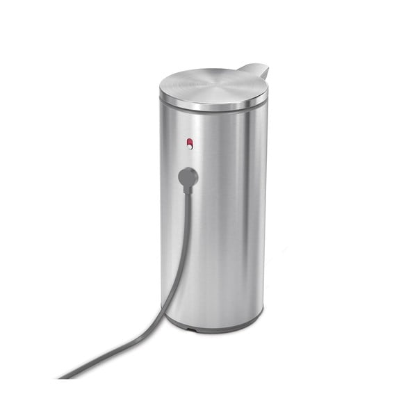 Jeklen avtomatski dozirnik za milo v mat srebrni barvi 266 ml – simplehuman-image-3