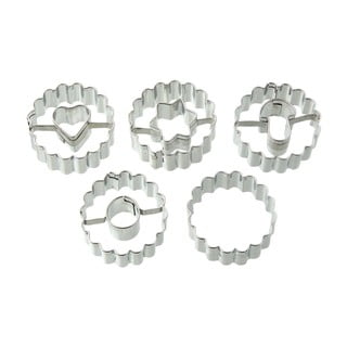 Set 5 božičnih modelčkov za piškote Dr. Oetker, ø 3,5 cm