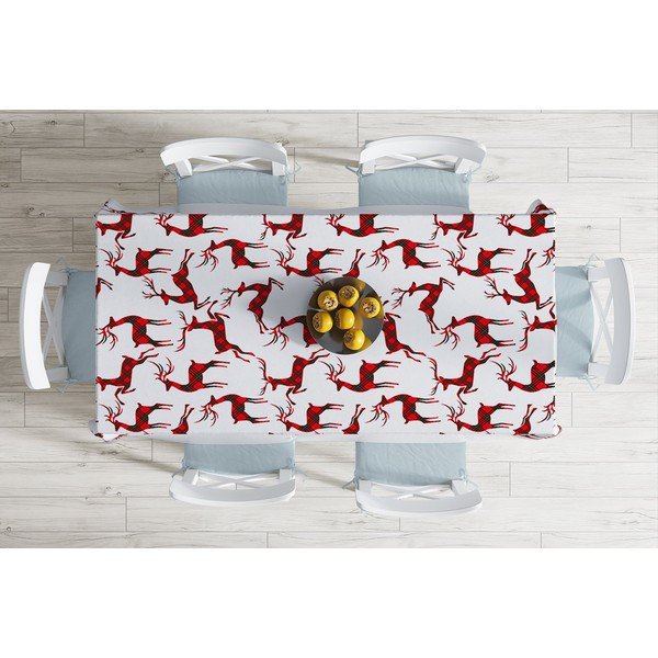 Minimalistične prevleke za blazine Christmas Tartan, 140 x 180 cm-image-1