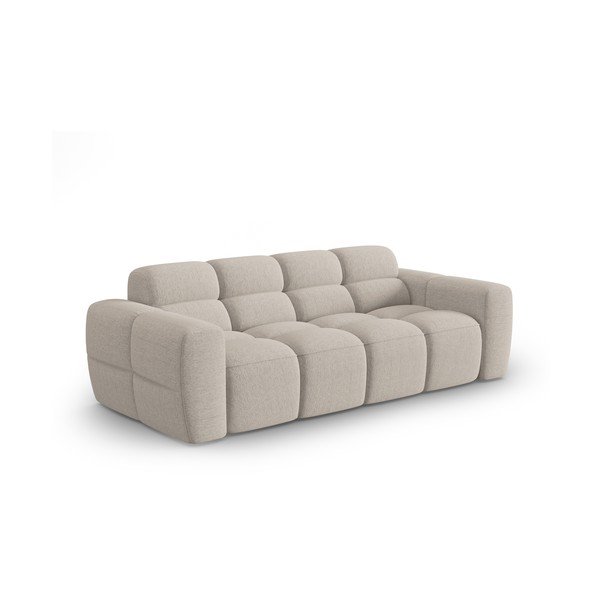 Bež sedežna garnitura 216 cm Lisa – Micadoni Home-image-2