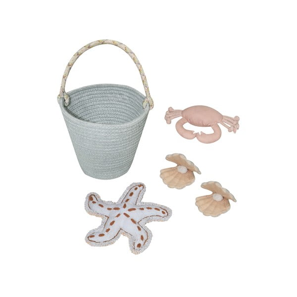 Bež bombažna otroška igralna preproga ø120 cm Island – Lorena Canals-image-4