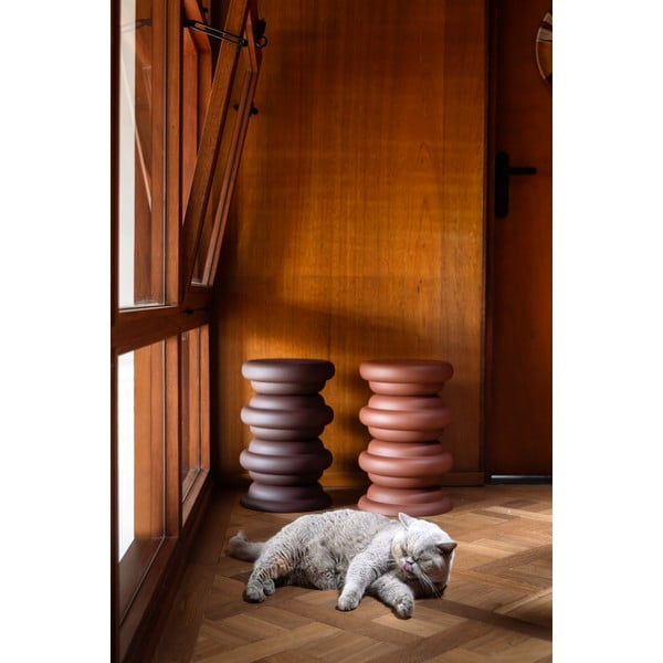 Okrogla stranska mizica ø 28 cm Artemis – Dutchbone-image-2