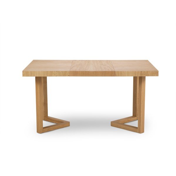 Raztegljiva miza iz masivnega hrasta Windsor & Co Sofas Skarde, ø 100 cm-image-3