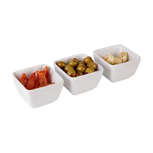 Komplet 3 porcelanastih servirnih skled Premier Housewares Entree-image-1
