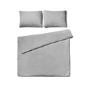 Svetlo siva bombažna posteljnina za zakonsko posteljo Bonami Selection, 200 x 200 cm