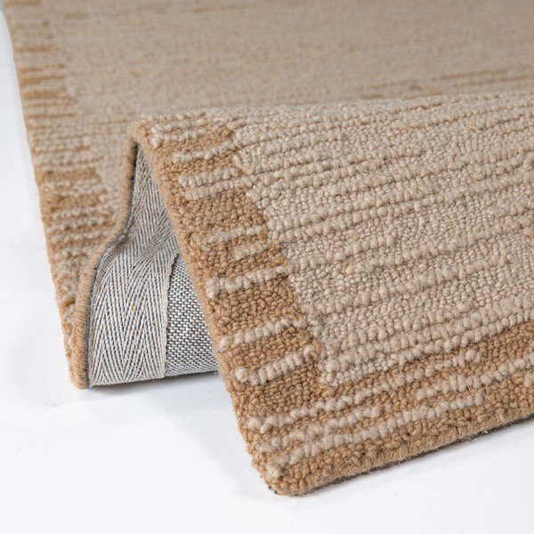 Ročno tkana volnena preproga v naravni barvi 200x290 cm Harris Modula Wool – Flair Rugs-image-3