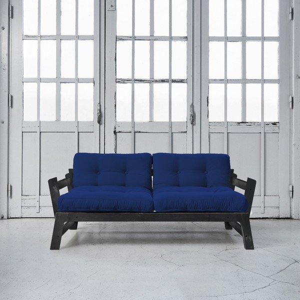 Kavč postelja Karup Step Black/Royal-image-1