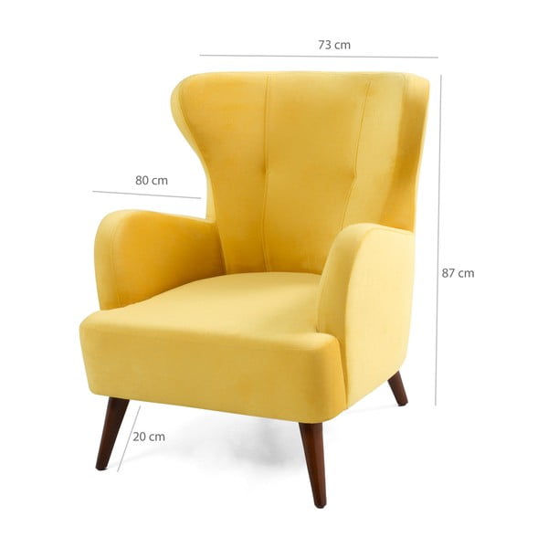 Rumen fotelj Balcab Home Jane-image-3