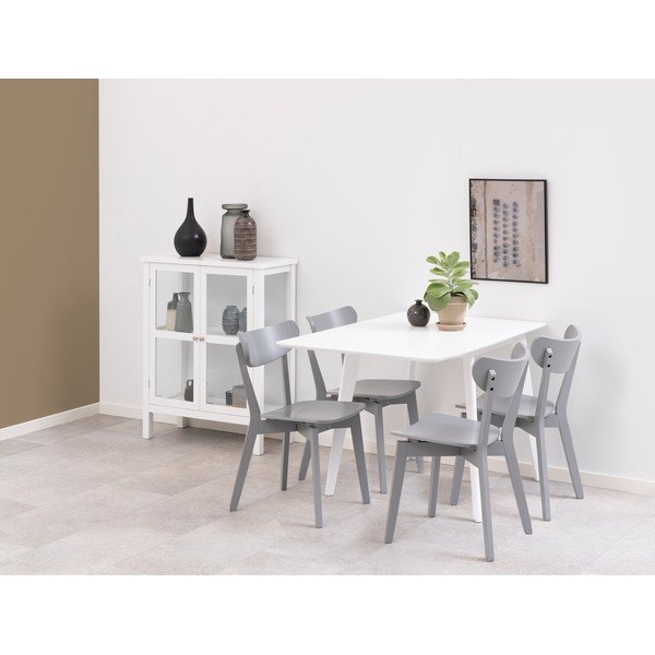 Sivi jedilni stol Roxby - Actona-image-1