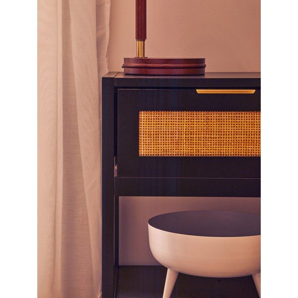 Črna nočna omarica Sherman – Premier Housewares-image-2