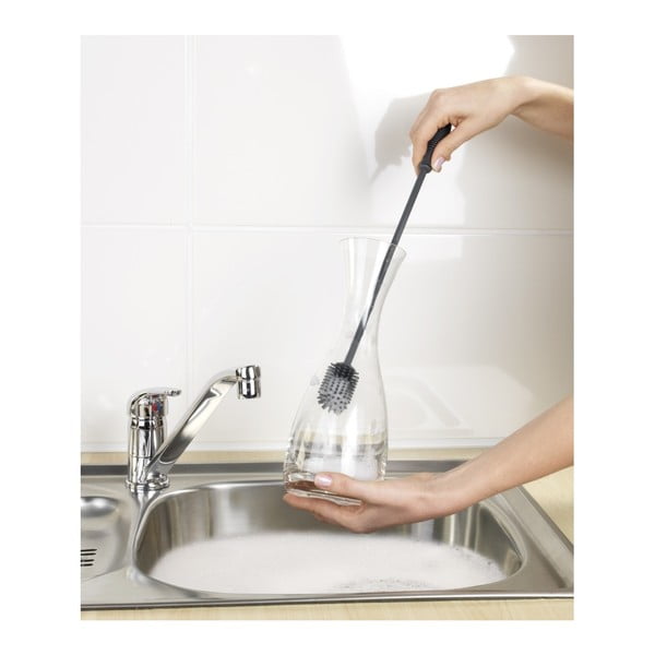 Silikonska ščetka za pomivanje posode Wenko Brush , dolžina 38 cm-image-2
