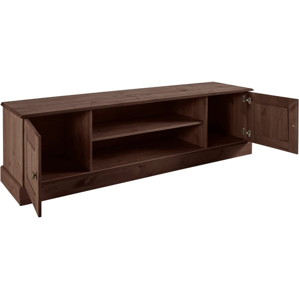 Rjava TV omarica iz masivnega bora 45x40 cm Mille – Støraa-image-3