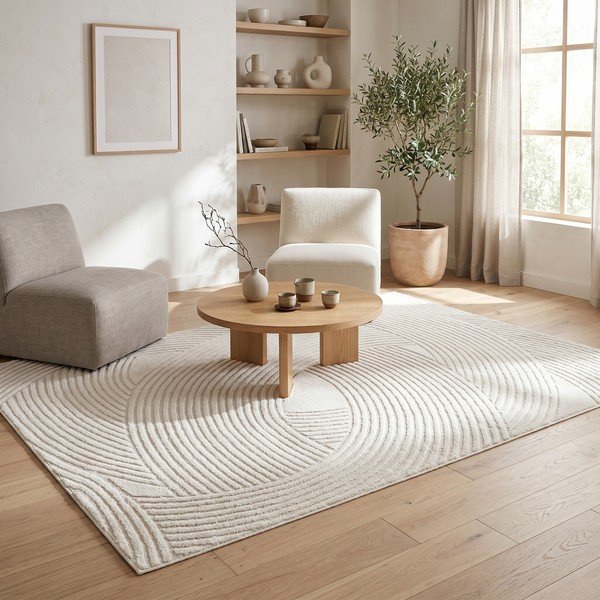 Kremno bela preproga 120x170 cm Zephyr – ESTE-image-2