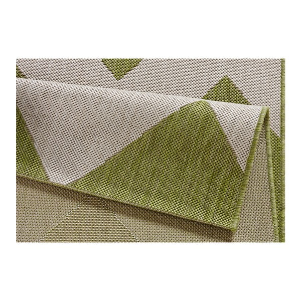 Zeleno-bela zunanja preproga NORTHRUGS Unique, 200 x 290 cm-image-3