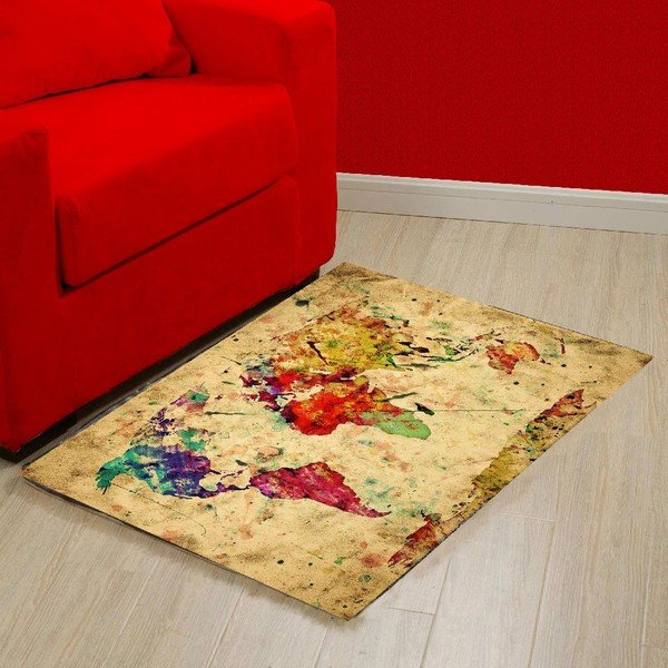 Vinilna preproga World, 52 x 75 cm-image-2