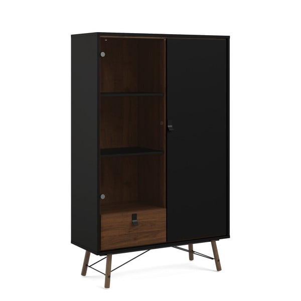 Črna vitrina Tvilum Ry-image-3