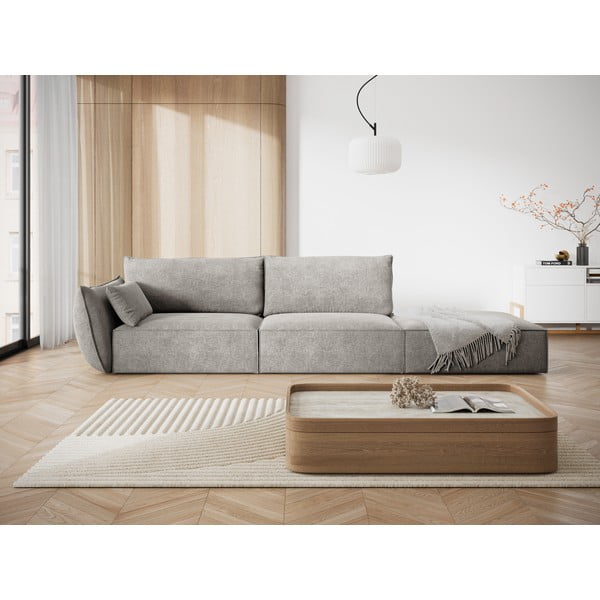 Svetlo siv ležalnik (levi kot) Vanda – Mazzini Sofas-image-1