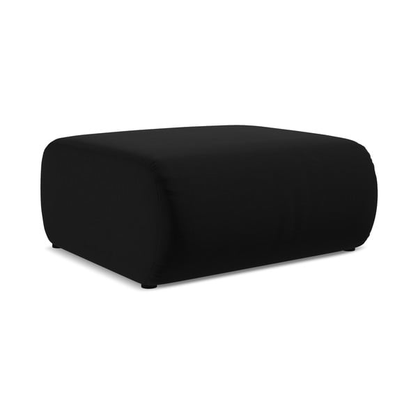 Črn žameten tabure Ekahi – Makamii-image-2