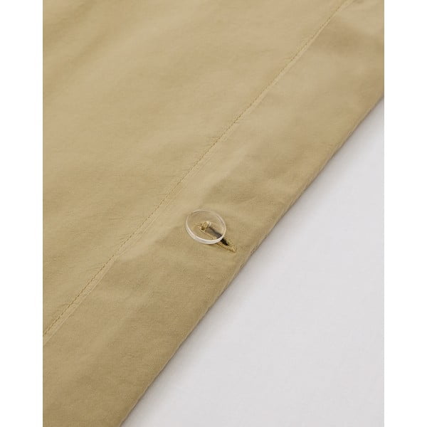 Rumeno-zelena podaljšana posteljnina za zakonsko posteljo iz bombažnega perkala 260x240 cm Sifinia – Kave Home-image-3