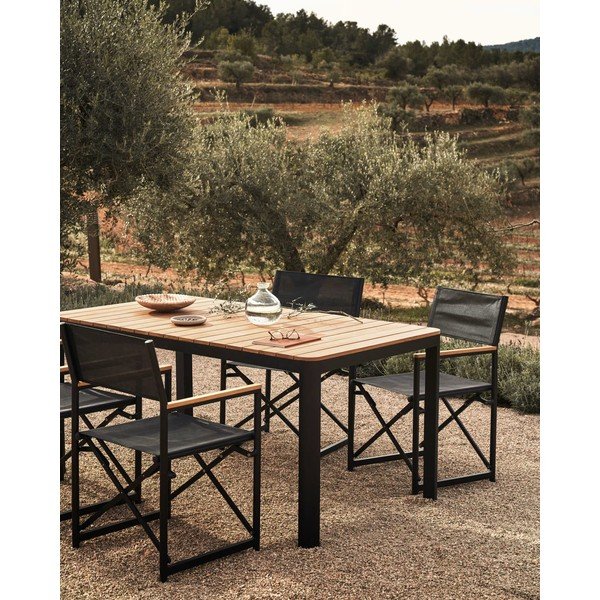 Vrtna jedilna miza 100x200 cm Bona - Kave Home-image-3