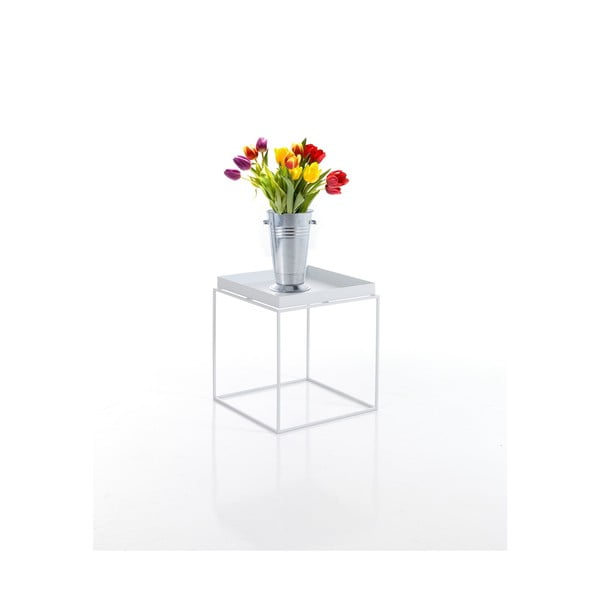 Kovinska vrtna mizica 40x40 cm Hannah – Tomasucci