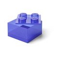 Vijolična plastična otroška škatla za shranjevanje 25x25x18 cm – LEGO®