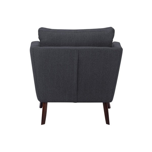Temno siv fotelj Mazzini Sofas Elena-image-1