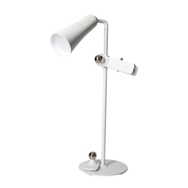 Bela LED namizna svetilka (višina 47,5 cm) 4in1 – Brandani