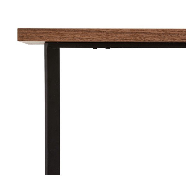 Rjava mizica iz orehovine Furnhouse Tokio, 140 x 80 cm-image-3