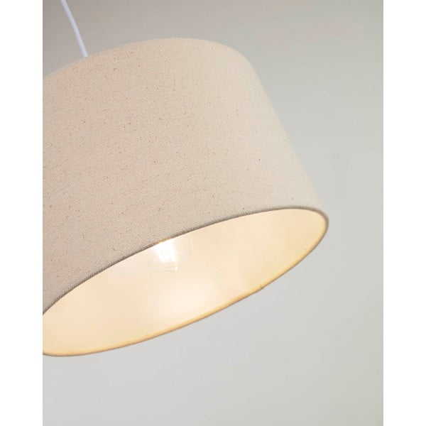 Kremno belo senčilo ø 40 cm Nazli – Kave Home-image-3