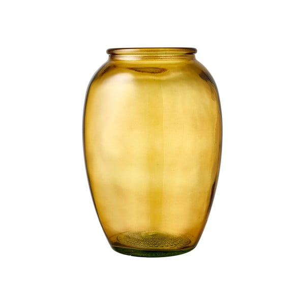 Vaza iz rumenega stekla Bitz Kusintha, ø 17,5 cm