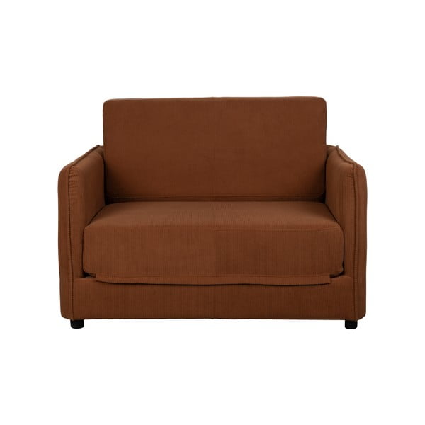 Oranžen/rjav fotelj Jopie – White Label-image-2