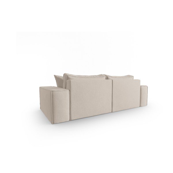 Bež sedežna garnitura 212 cm Mike – Micadoni Home-image-3