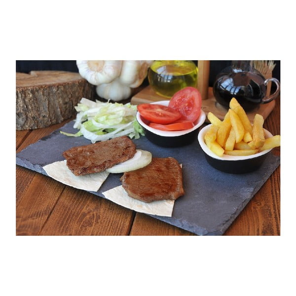 Pladenj za serviranje iz skrilavca Bambum Tasev Nevada, 31 x 21 cm-image-1