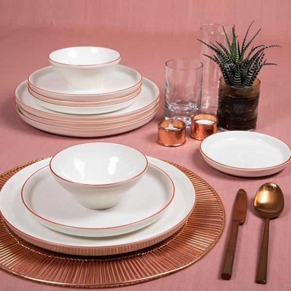 Jedilni set iz porcelana 16 kos Classical - Güral Porselen-image-3