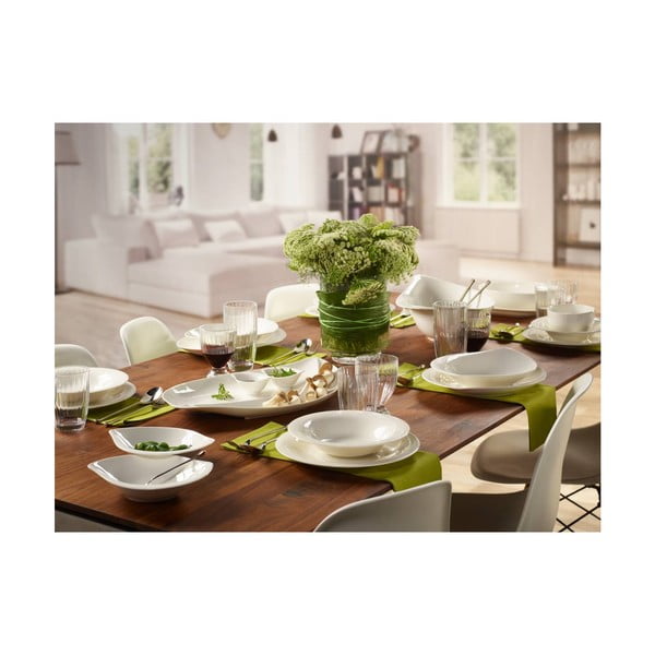 Bel porcelanast globoki krožnik Villeroy & Boch New Cottage, ⌀ 23 cm-image-3